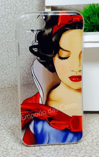 Case de Silicone Branca de Neve iphone 7