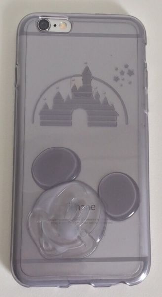 Case de Silicone 3D Disney Mickey Preto iPhone 4/4s