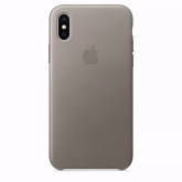 Case Couro Cinza iphone X