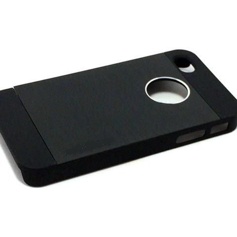 Case Anti Impacto Preto iPhone 4/4s