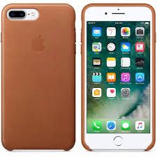 Case de couro Apple Castanho iPhone 7