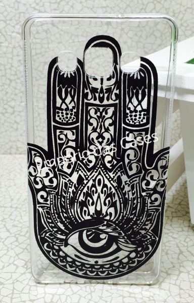 Case de Silicone Mão Hamsa Galaxy A5