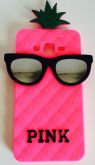 Case Abacaxi Pink Neon Galaxy Gran Prime