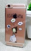 Case de Silicone Profissão Fisioterapia iphone 6 plus/6s plus