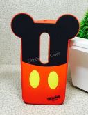 Case 3D Silicone Mickey Orelha Moto G3