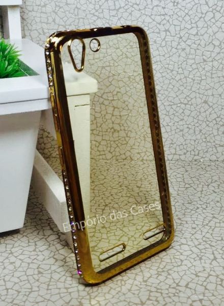 Case Luxo Strass Lenovo K5