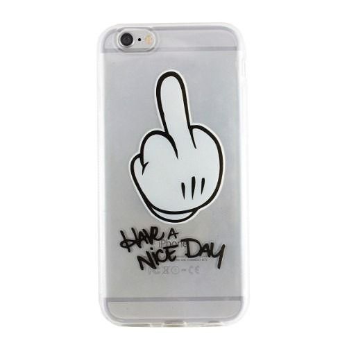 Case de Silicone Have a Nice Day Disney Iphone 8 plus