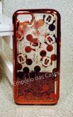 Case Água Glitter Mickey Face Rose iphone 8