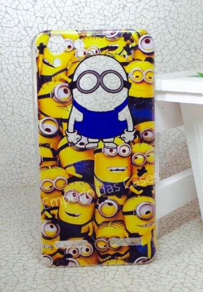 Case de Silicone Minions Lenovo K5