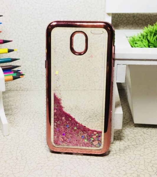 Case Água Glitter Pink Galaxy J5 Pro