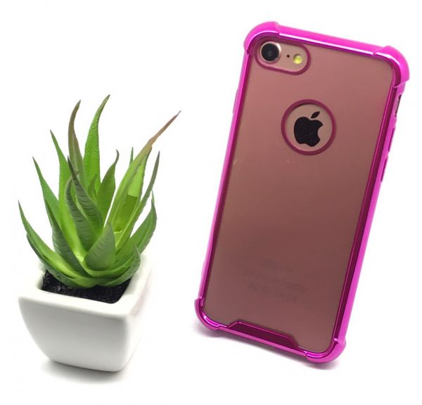 Case Anti Impacto Luxo Pink iphone 7 plus