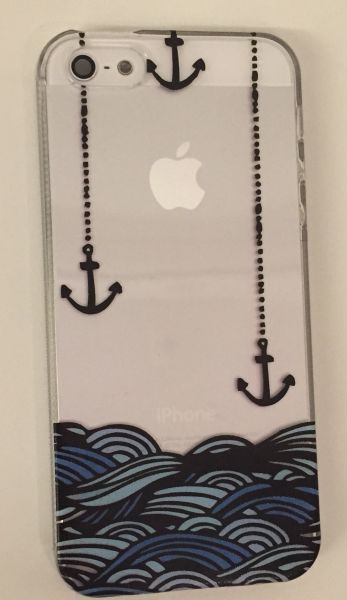 Case de Silicone Ancoras iphone 5c