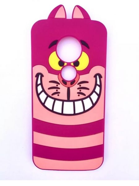 Case 3D Gato Cheshire Alice Galaxy E5