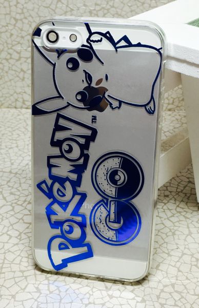 Case de Silicone Pokemon Neon Azul iphone 6/6s