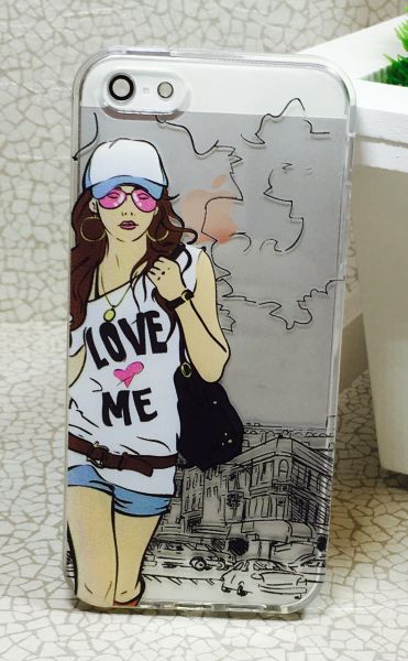 Case de Silicone Love Me iphone 5/5s/SE