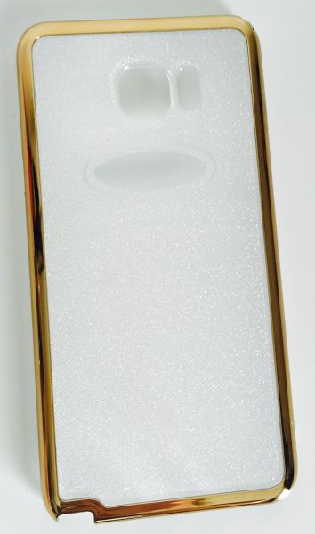 Case Glitter Bumper Dourado Note 5