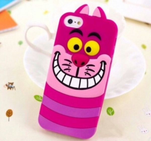 Case 3D Gato Cheshire iphone 6/6s