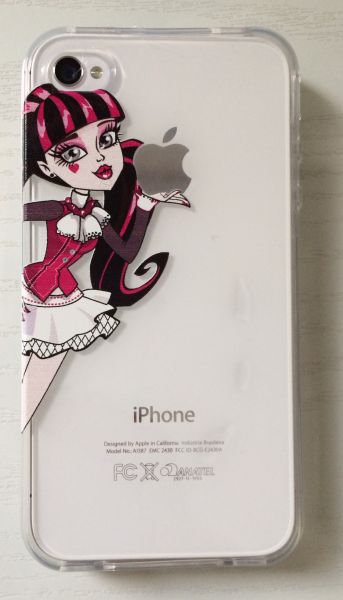 *Case de Silicone Monster High iPhone 5/5s/SE