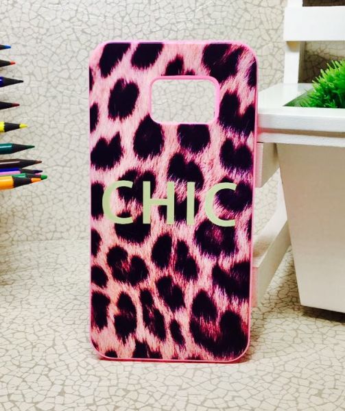 Case 3D Chic Oncinha Galaxy S6 Edge