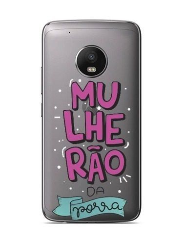 Case de Silicone Mulherão Moto X4