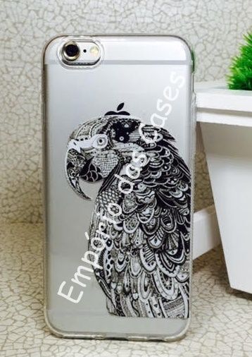 Case de Silicone Arara iphone 5/5s/SE