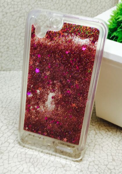 Case Água Glitter Rosa Lenovo K5