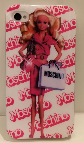 Case Brilhosa Moschino Barbie iphone 4/4s