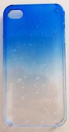 Case Efeito Água Azul iPhone 4/4s