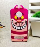 Case 3D Gato Cheshire Moto Z2 Play