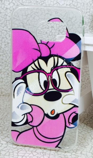 Case de Silicone Minnie Espelho Galaxy S6 Edge