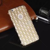 Case Luxo Aramado Dourado iphone 6