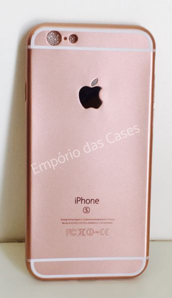 Case Flexível Rose iPhone 6 Plus/6s Plus