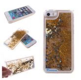 Case Água Glitter Star Dourado iPhone 6