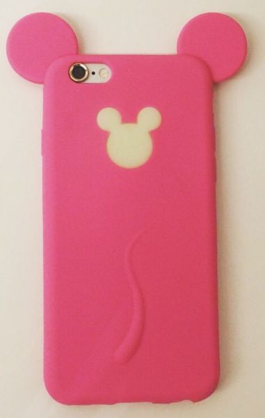 *Case de Silicone Minnie Brilha no Escuro iphone 6