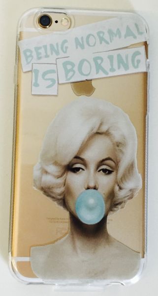 Case de Silicone Marilyn Monroe iphone 6/6s