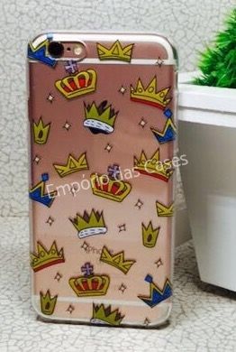 Case de Silicone Coroa Rei iphone 6/6s