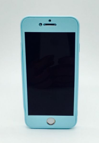 Case 360 Híbrida Luxo Azul Claro iphone 7