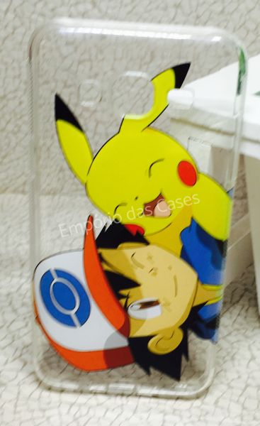 Case de Silicone Pokemon Pikachu Galaxy J5 500