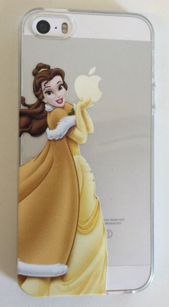 Case de Silicone Bela e a Fera iPhone 4/4s