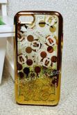 Case Água Glitter Mickey Faces Gold iphone 8