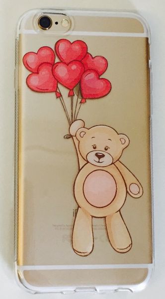 Case de Silicone Ursinho Balão iphone 6