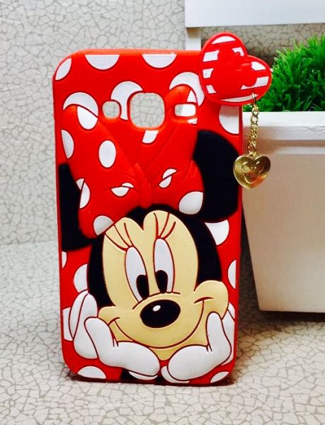 Case 3D Minnie Charme Vermelho Galaxy J5 J500