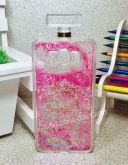 Case Água Perfume Luxo Rosa Galaxy J5 J510