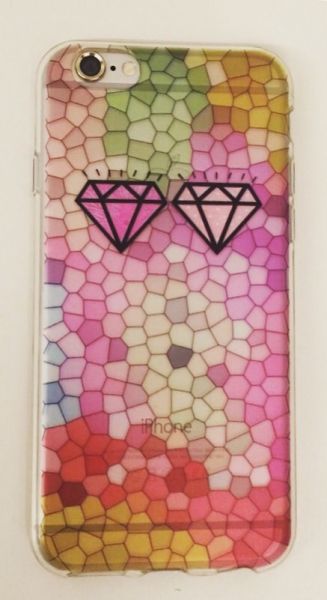 Case de Silicone Diamante iphone 5c