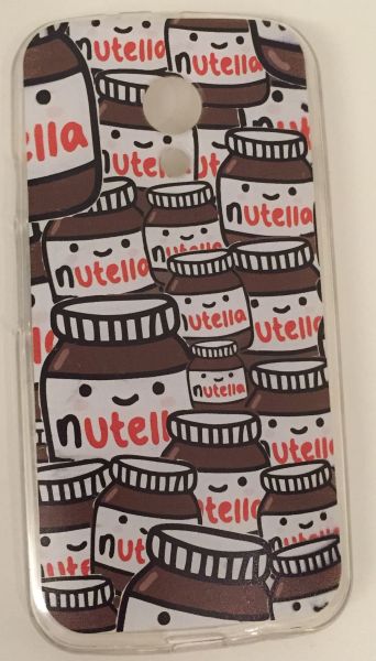 Case de Silicone Pote Nutella Moto G2