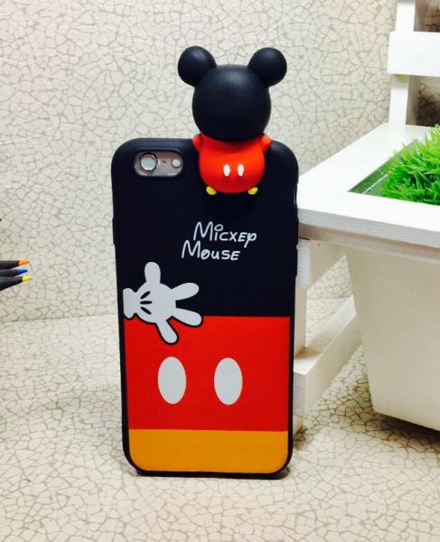 Case 3D Mickey Mouse Agarradinho iphone 6/6s