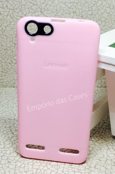 Case Flexível Rosa Lenovo K5