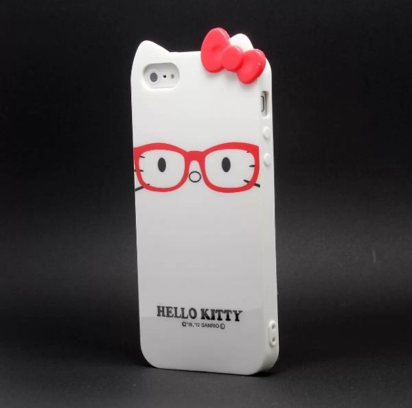 Case Hello Kitty Óculos iPhone 5/5s/SE