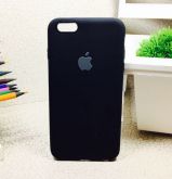 Case Silicone Basica Preta iphone 6 Plus