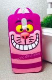 Case 3D Gato Cheshire Moto G4 / G4 Plus